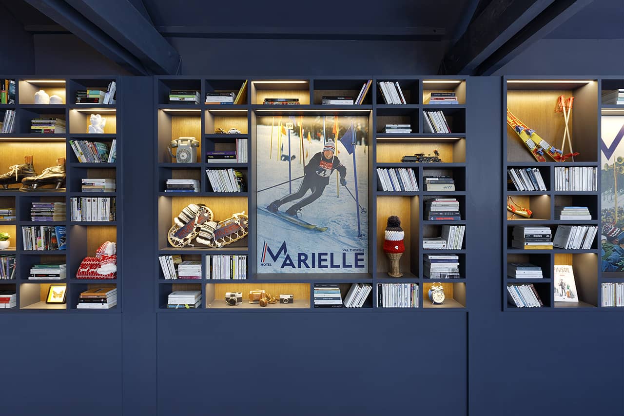 Hotel Marielle Val Thorens bibliothèque
